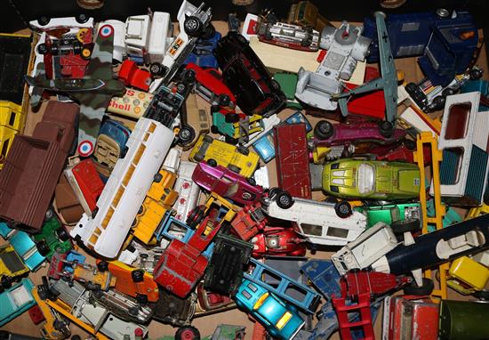 Quantity of Dinky, Corgi & Matchbox vehicles